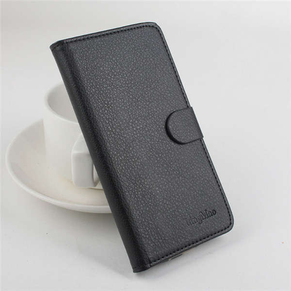 Litchi Grain Flip Synthetic Leather PC Back Case For Samsung Galaxy A9