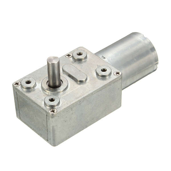 GW370 DC 12V 30rpm Reversible High torque Turbo Worm Gear Motor DC Reducer Motor