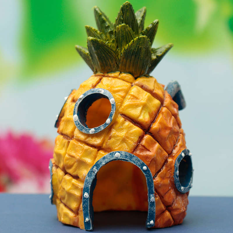 Aquarium Fist Tank Pineapple House Home Aquarium Ornament Decoration