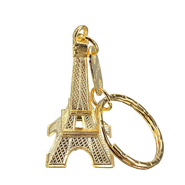1PC Car Auto Key Rings Mini Eiffel Tower Keychain Multi-Colors