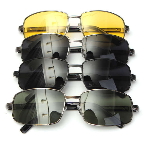UV400 Polarized Driving Glasses Outdoor Night Vision Sunglasses Goggles Eyewear
