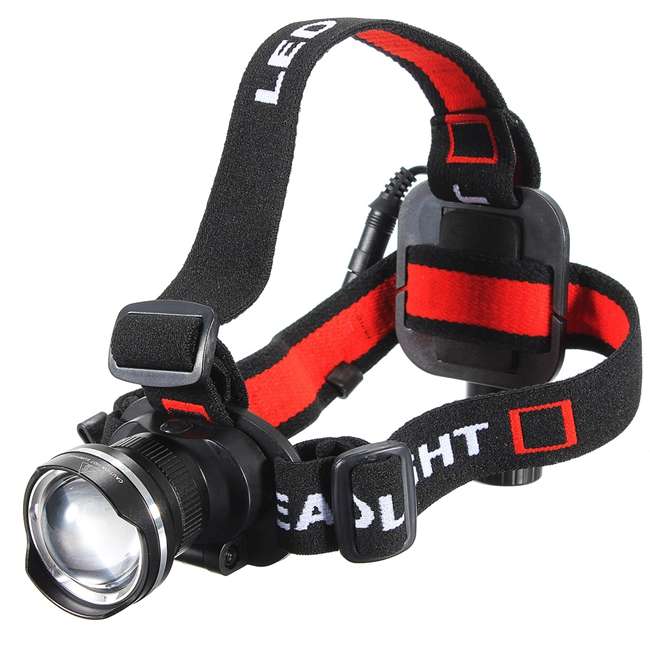 T6 LED Rechargeable Zoomable Bike Headlight Headlamp