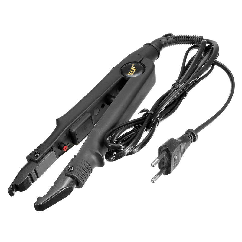 220V Adjustable Temperature Hair Iron Hair Extension Machine
