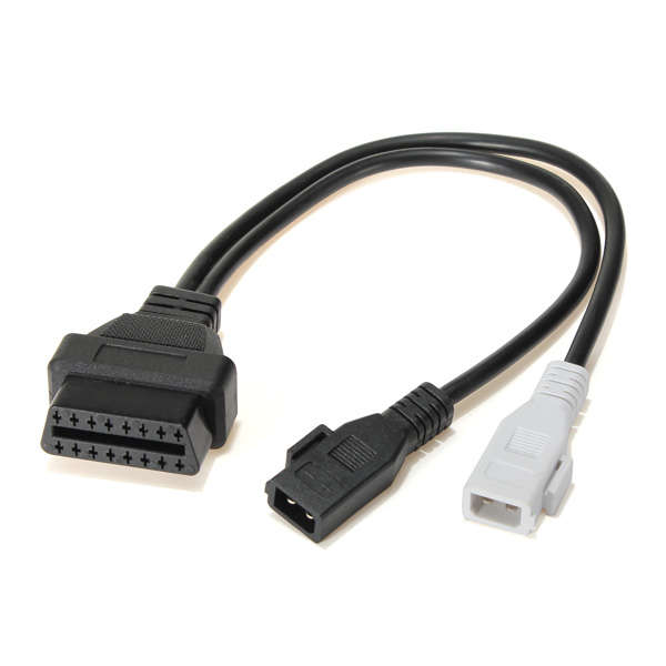 KKL 2x2 to 16 Pin OBDII Diagnostic Adaptor Cable for Audi Skoda VW