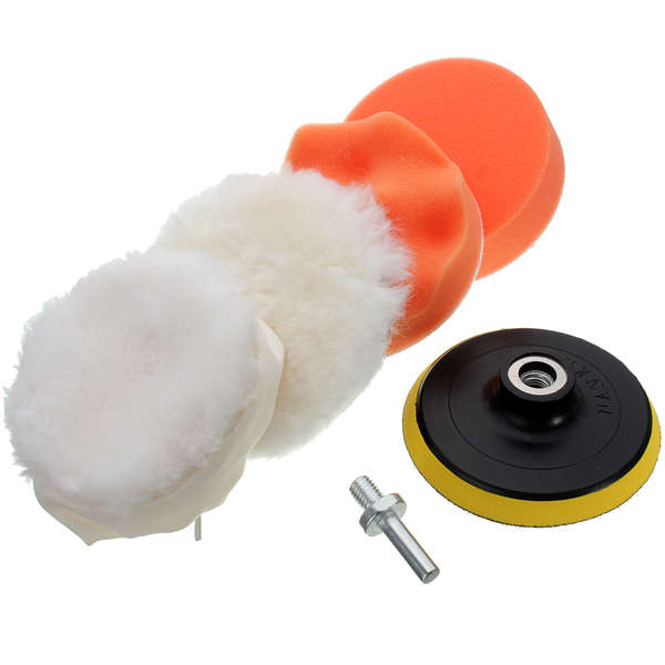 6pcs 4 Inch High Gross Car Polisher Polishing Polish Buffer Clean Waxing Pads S