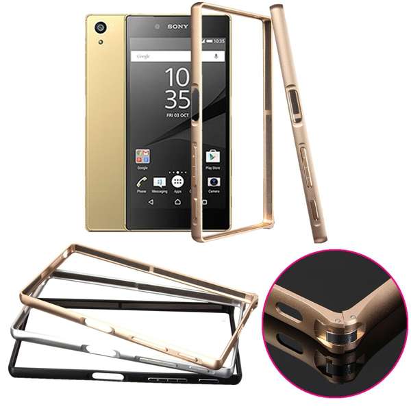 Aluminum Metal Frame Bumper Case For Sony Xperia Z5 5.2 inch