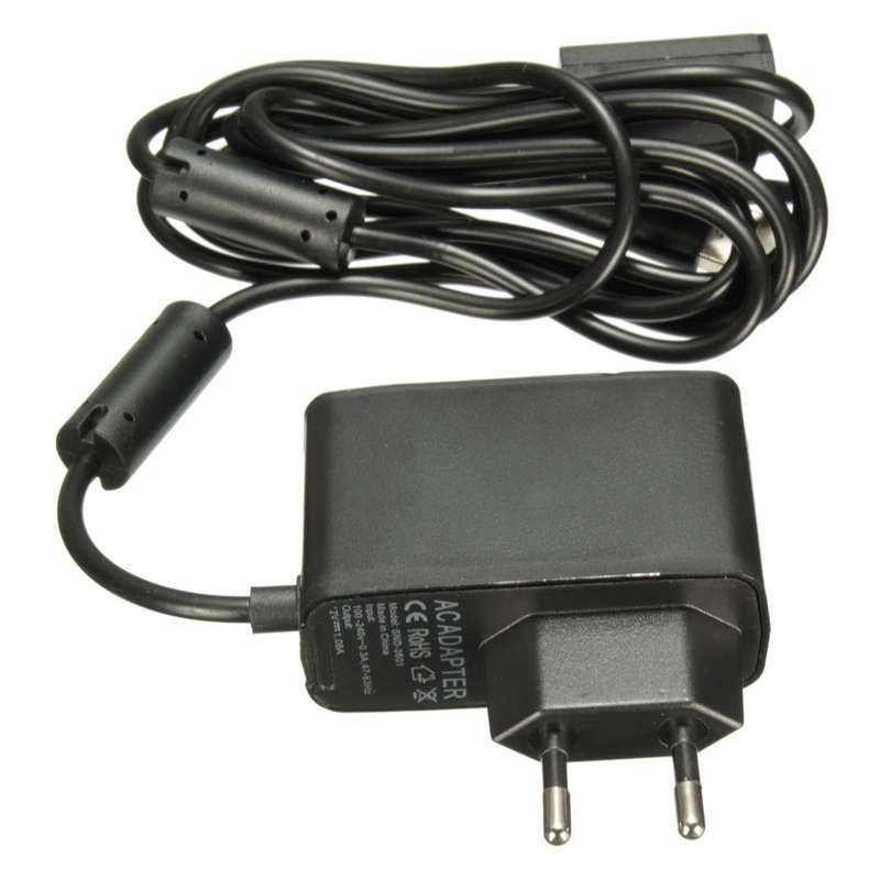 Power Supply Adapter Cable Kinect Sensor EU Plug Charge for Xbox 360