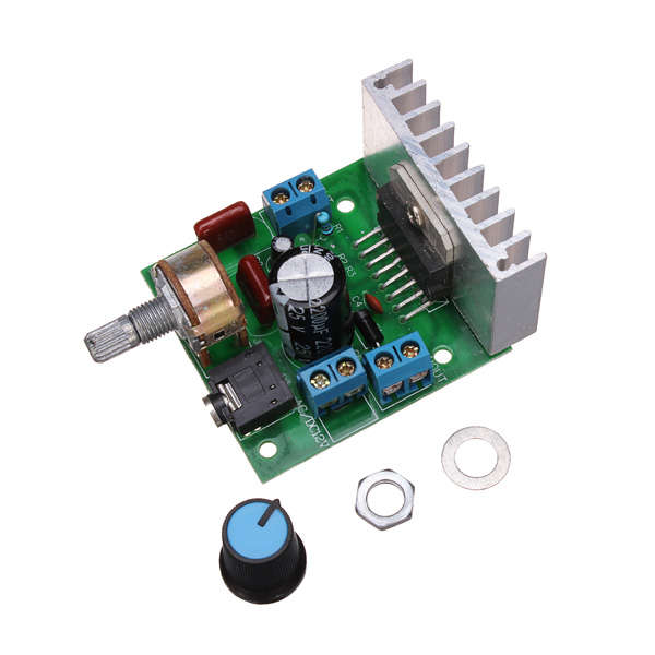 AC/DC 12V 2 x 15W TDA7297 Version B Digital Audio Amplifier Board Dual-Channel