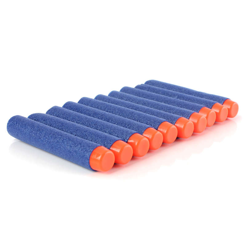 100pcs Kids Refill Toy Gun Bullet Darts Round Head Blasters For NERF N-Strike