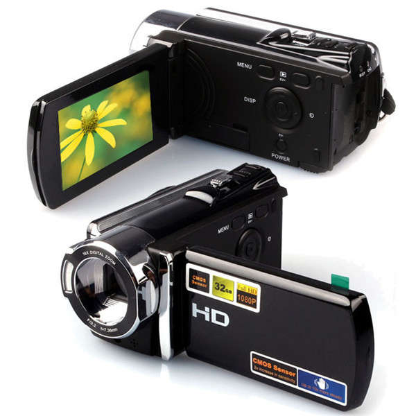 1080P Digital Video Camcorder Full HD 16 MP 16x Digital Zoom DV Camera Kit