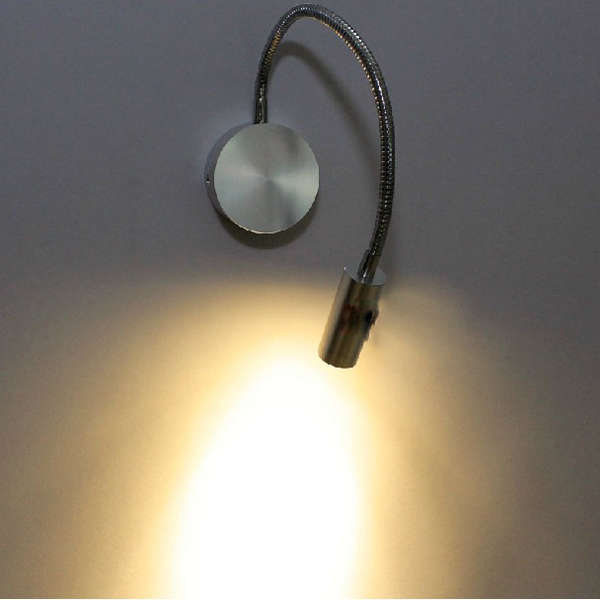 3W LED Spot Light Warm White Wall Light With Switch AC 220V