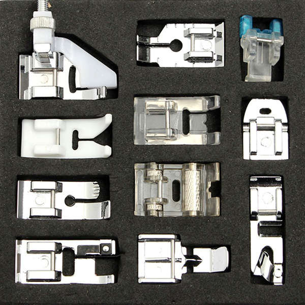 11pcs Universal Household Sewing Machine Presser Foot Feet For Brother Singer J