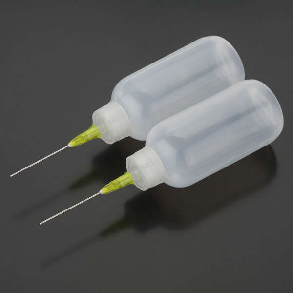 2pcs ProsKit MS-035 Solder Flux Bottle With Fine Tipped Needle