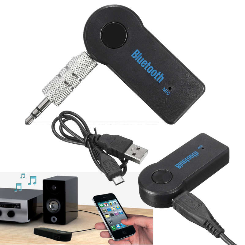 3.5mm AUX Wireless 3.0 Bluetooth Audio Music Receiver Adapter Stereo for Mobile