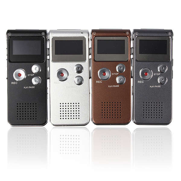 Steal Rechargeable 4GB 650HR Digital Audio Voice Recorder MP3 Player