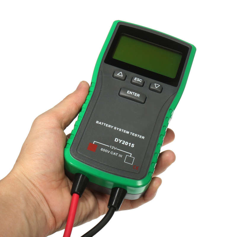 12V 24V Digital Automotive Car Battery Load Tester Analyzer CCA DY2015