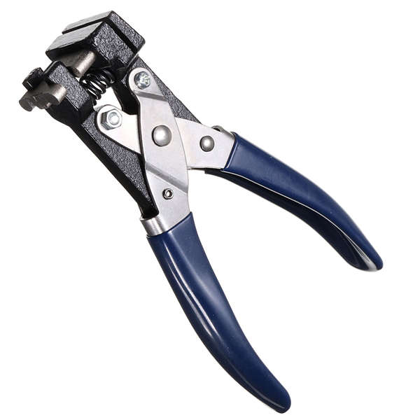 26x7mm Metal Manual Slot Punch Pliers T-Shaped Hole Cutting Tool