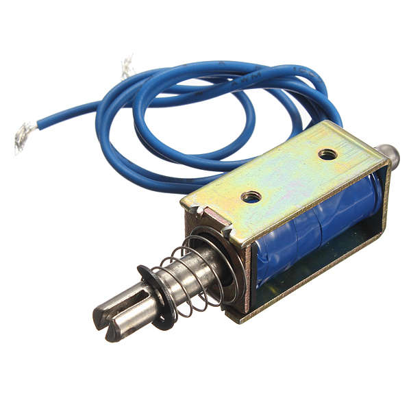 DC 12V 0.4N Push-Pull Open Frame Solenoid Electric Magnet Holding
