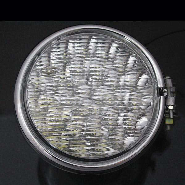 Front Motorcycle Chrome 5 Inch Led Headlight for Harley Bikes