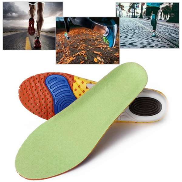 Damping Orthotic Arch Support For Pronation Plantar Fasciitis Sports Insoles An