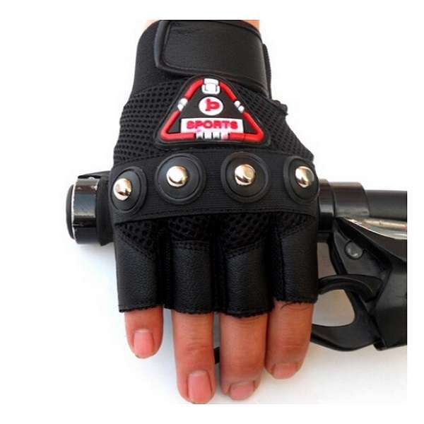 Non-slip Sports Motorcycle Bike Four Rivets Gloves