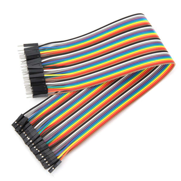 40Pcs 30cm Male To Female Jumper Cable For Arduino