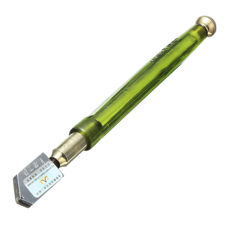 22.9cm Diamond Minerals Tipped Glass Cutter Oil Feed Cutting Tool