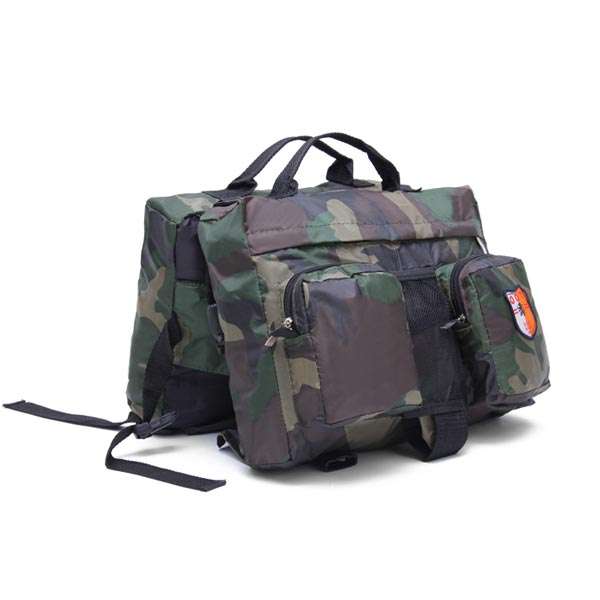 Large Dogs Water Snacks Toy Bag Camping Walking Outdoor Backpack