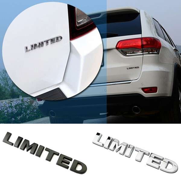 3D Metal LIMITED Emblem Decal Car Bumper Truck Grill Fender Sticker Logo Badge