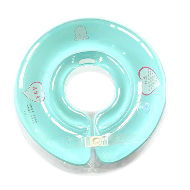 Inflatable Infant Swimming Neck Ring Safe Float Ring Baby Swim Bath Supplies To