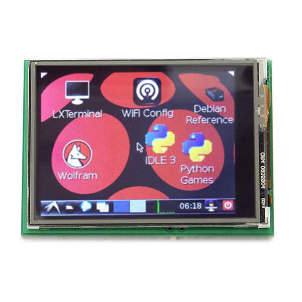 2.4 Inch TFT LCD Display Module Touch Screen For Raspberry Pi B B+