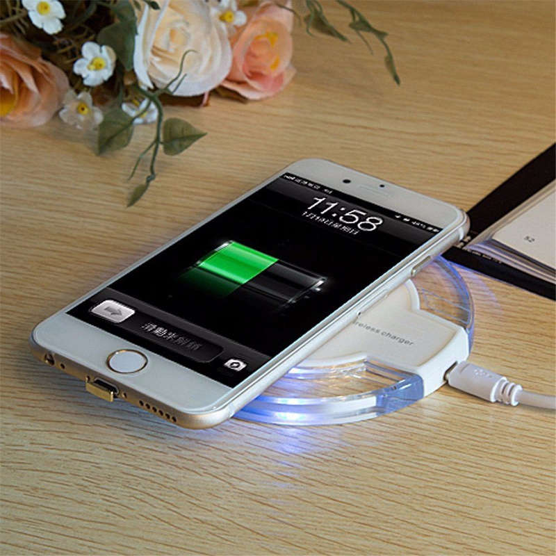 Wireless Battery Charger Pad & Receiver Charging Dock For Apple iPhone 7/7 Plus