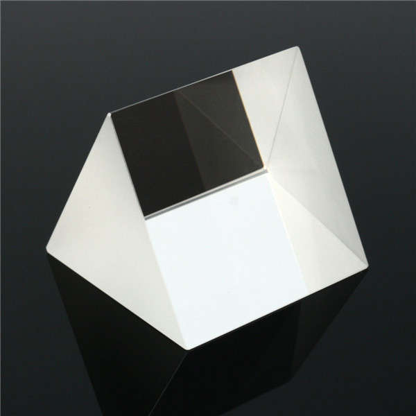 50x50x50mm Glass Equilateral Prism Optical Experiment Dispersion