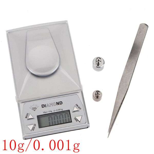 0.001g-10g Mini High Precision Jewelry Weighing Scales