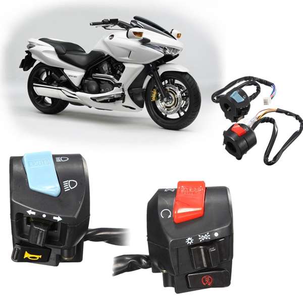 1pair Universal 7/8inch Motorcycle Handlebar Horn Turn Signal Light Controller