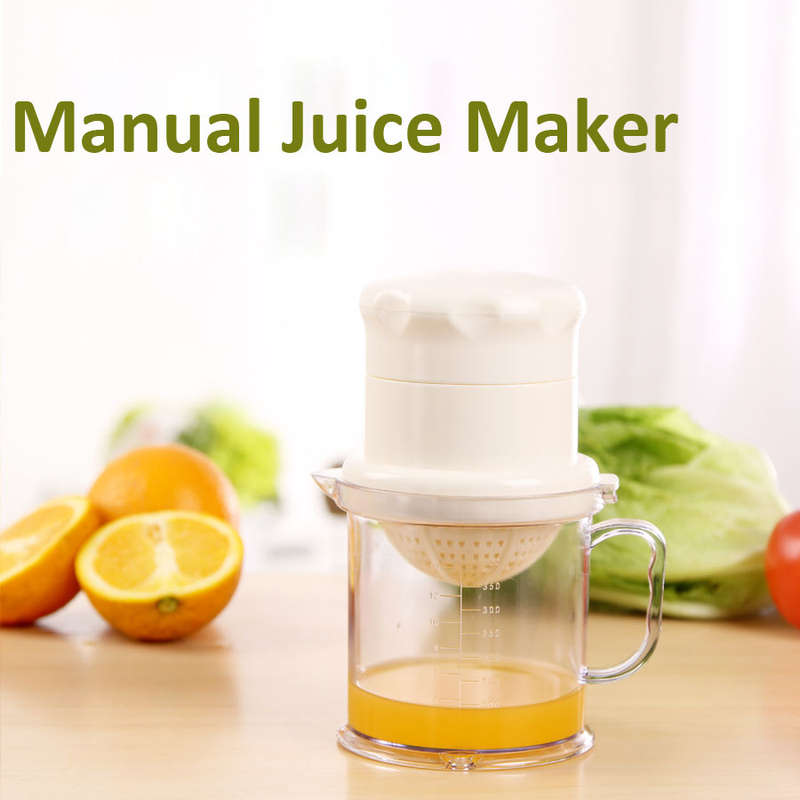Manual Homemade Juice Maker Mini DIY Orange Lemon Fruit Juicer Kitchen Tool