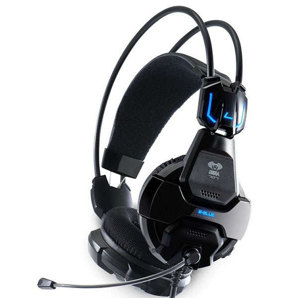 E-3LUE E-Blue Cobra HS707 Blue Light Gaming Headsets & Microphone