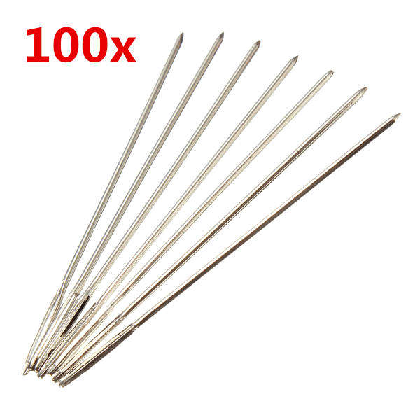 100pcs Silver Embroidery Needles for 11CT Cross-stitch