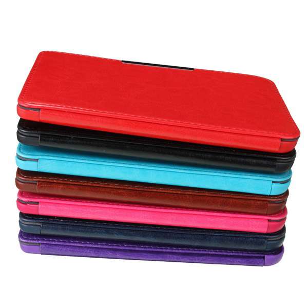 Magnetic PU Leather Case Cover Protector For Kobo Glo Ebook Reader