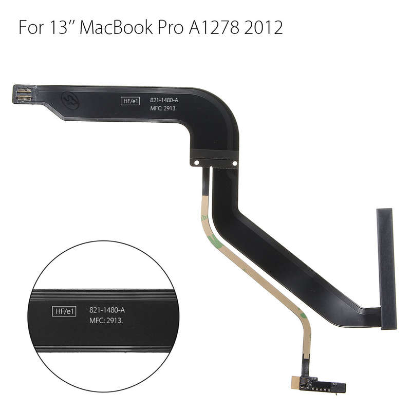 Hard Drive HDD Cable 821-1480-A For Apple MacBook Pro 13'' A1278 2012