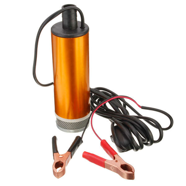 12V Car Truck Diesel Fuel Water Oil Submersible Pump With Switch