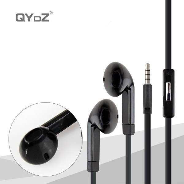 QYDZ Q500 HiFi Stereo 3.5mm Wired In-ear Earphone With Mic for Xiaomi Samsung H
