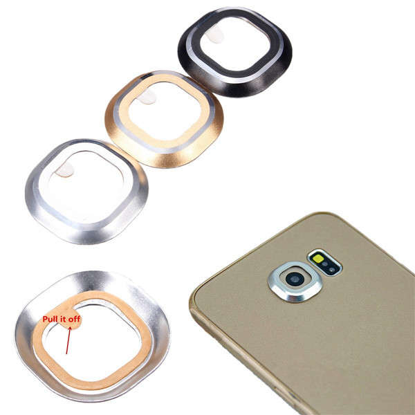 Camera Lens Metal Frame Ring Protector Cover For Samsung Galaxy S6