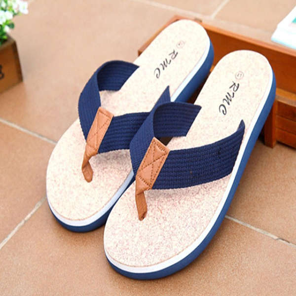 Men Flat Heel Summer Fashion Comfortable Beach Flip Flops Slippers Sandals Shoes