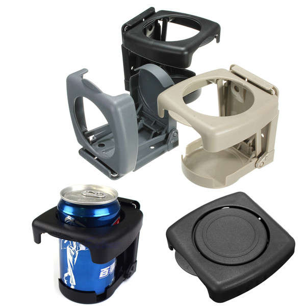 Universal Car Folding Beverage Drink Bottle Cup Mount Holder Stand