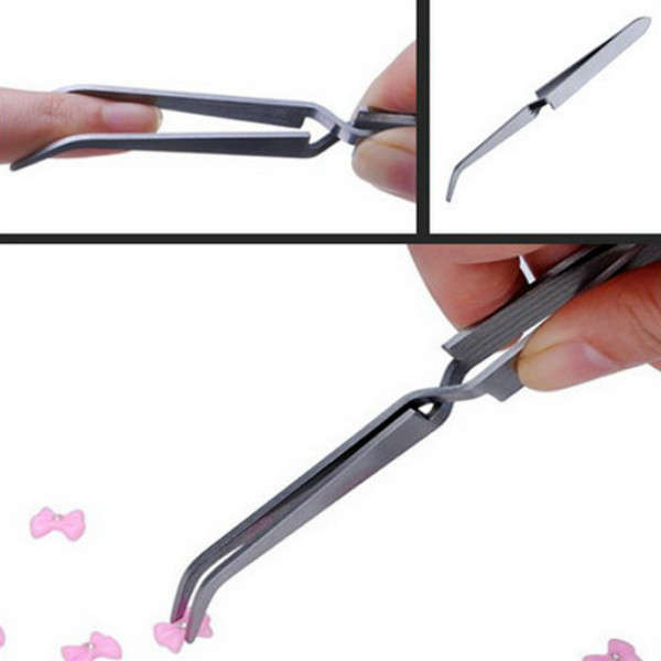 Stainless Steel Nail Art Rhinestone Picking Clip Nipper