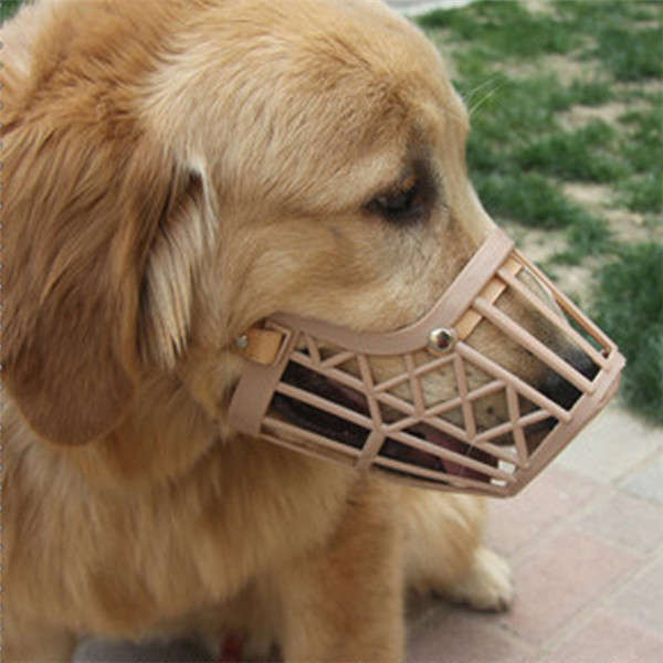 Mesh Pet Muzzle Breathable Dog Mask Dog Mouth Cover