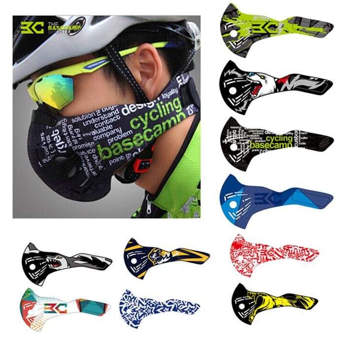Cycling Bike Bcycle Activated Charcoal Mask Head Mouth Face Mask
