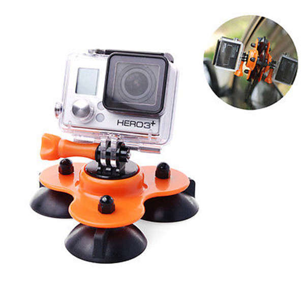 Removable Low Angle Car Suction Cup Mount For Gopro HD Hero 1/2/3/3 Plus Xiaomi