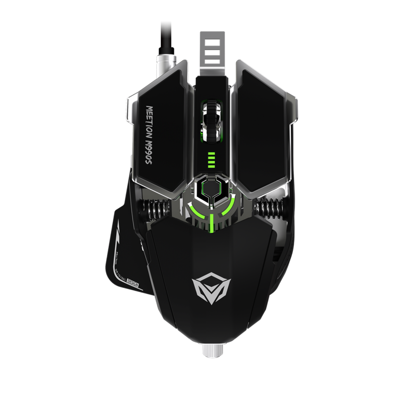 Meetion MT-M990S RGB Gaming Mouse - Black